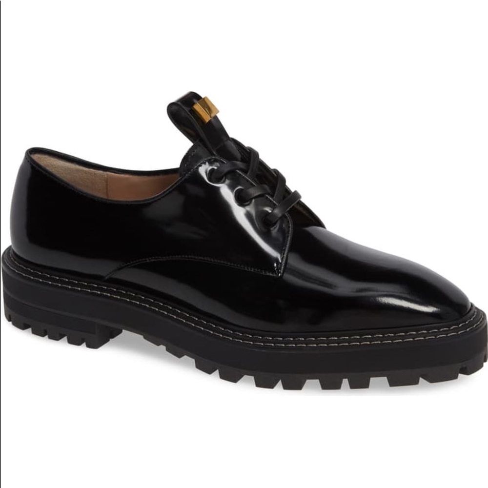 Stuart Weitzman Jesper Loafer in Pitch Black 7.5